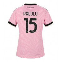 Juventus Pierre Kalulu #15 Vieraspaita Naiset 2026-27 Lyhythihainen